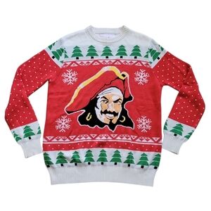Captain Morgan Rum Ugly Christmas Sweater Unisex Adult Holiday Bar Party MD